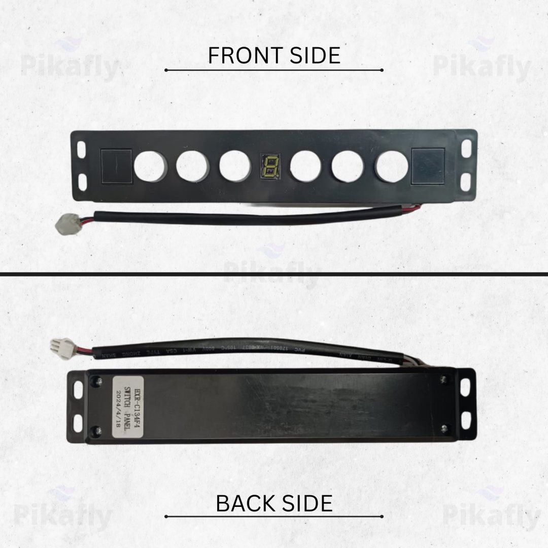 Pikafly® – Chimney Touch Control Display (F-07) For Automatically Front glass (Flap) Open Chimneys - Image 2