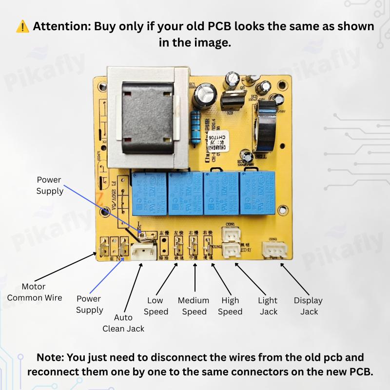 Pikafly® – Chimney PCB Board | Motherboard | Circuit Board (14) - Image 2