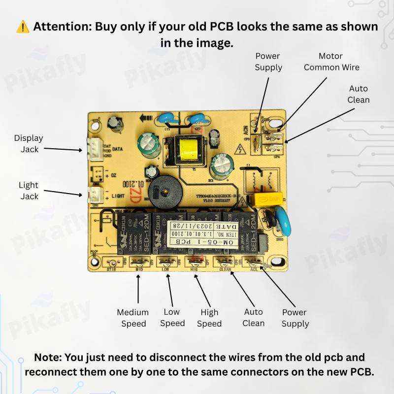 Pikafly® – Chimney PCB Board | Motherboard | Circuit Board (15) - Image 2